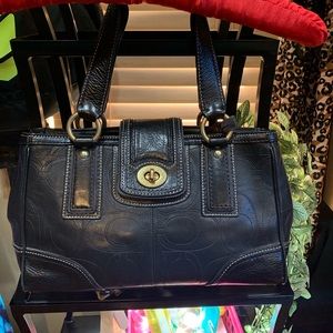 🖤💙Coach Signature Satchel🖤💙